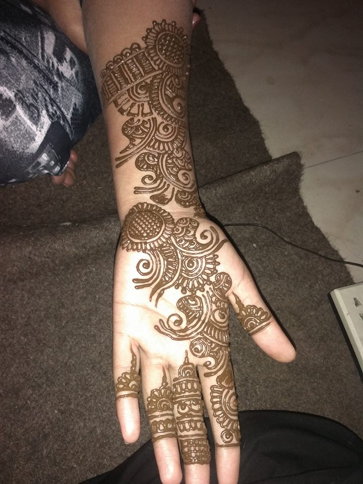 Simple And Easy Mehndi Designs For Hands Step By Step