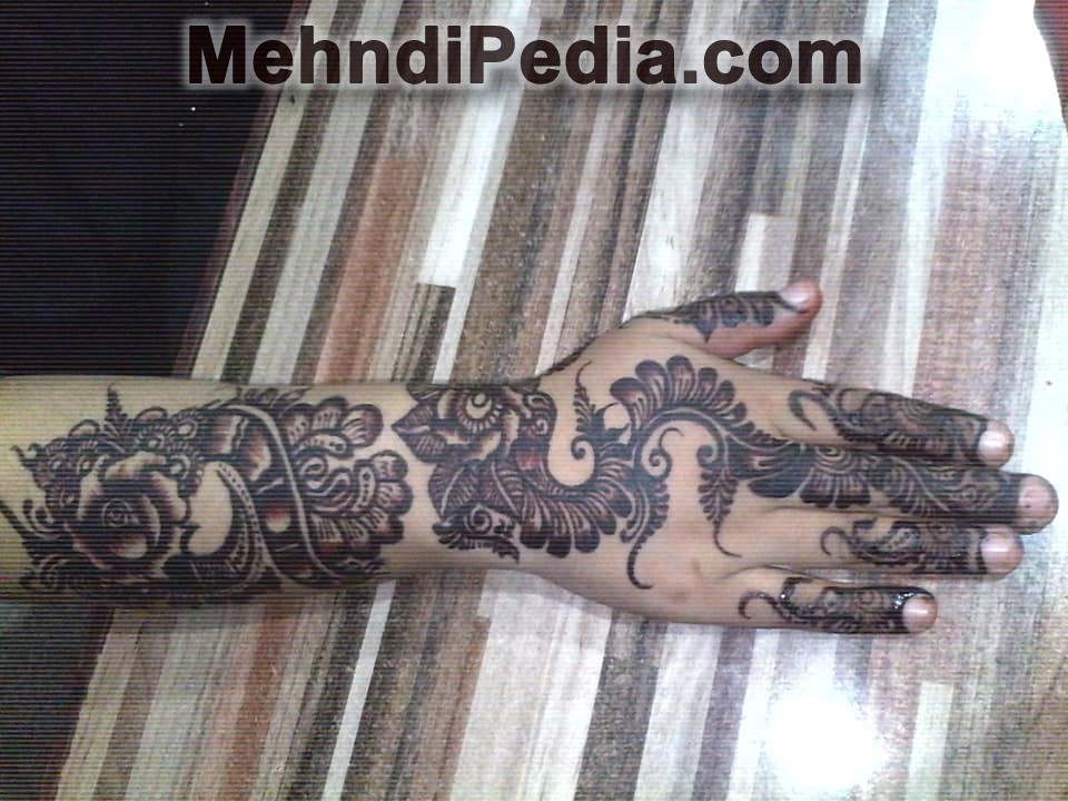 arabic henna design mehndi