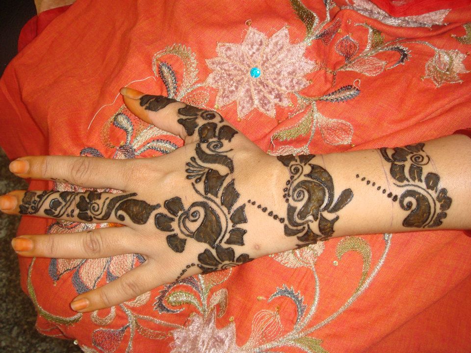 Simple And Easy Mehndi Designs For Hands Step By Step