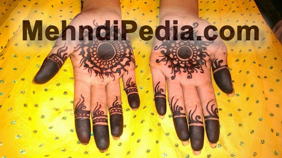 both front hand free Mehndi designs wallpapers