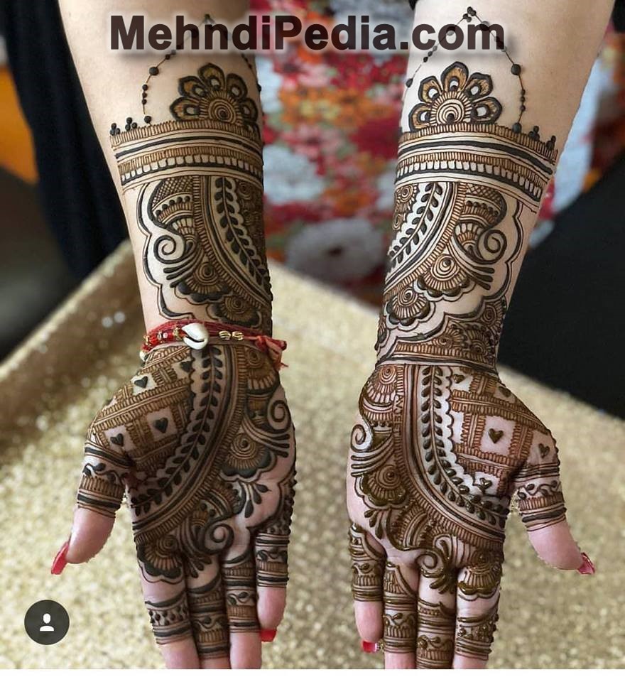 easy only front hand mehndi designs