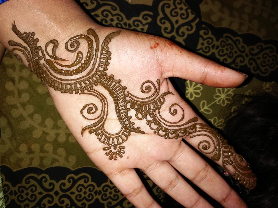 Simple And Easy Mehndi Designs For Hands Step By Step