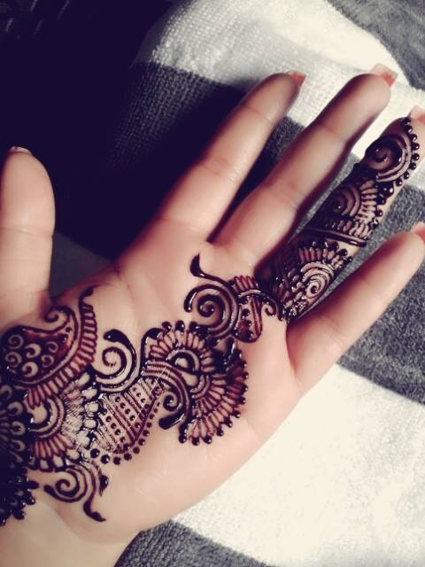 Simple and Easy Mehndi Designs for Hands step by step