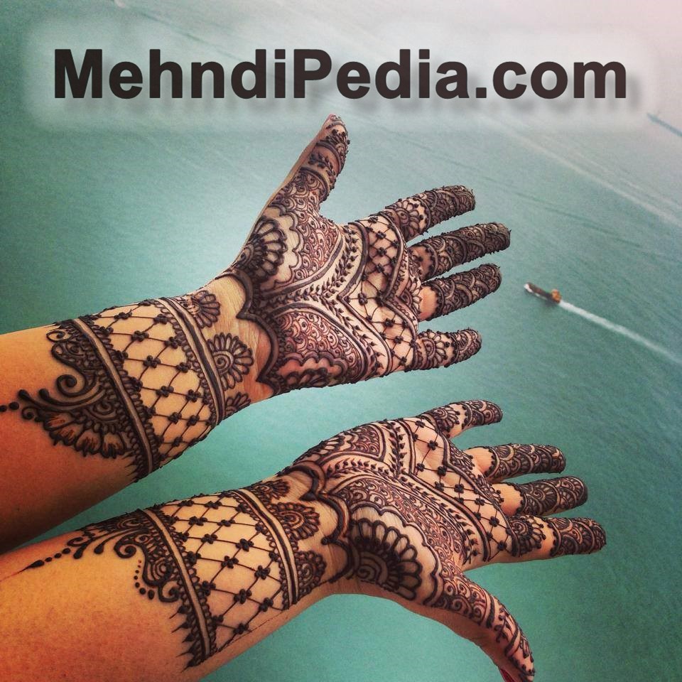 simple and easy mehndi designs for front hands