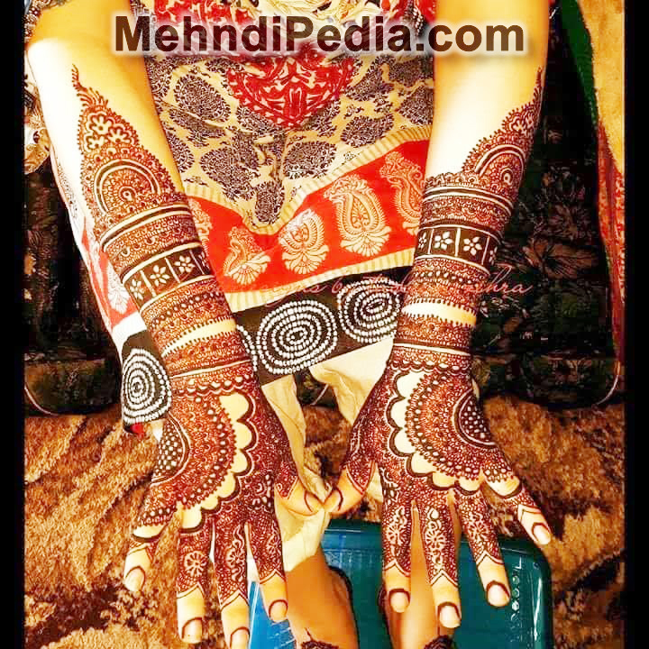 full hand and foot mehndi designs