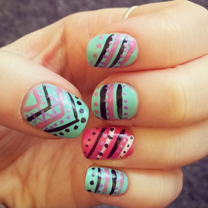 Gigi hadid nail art designs free