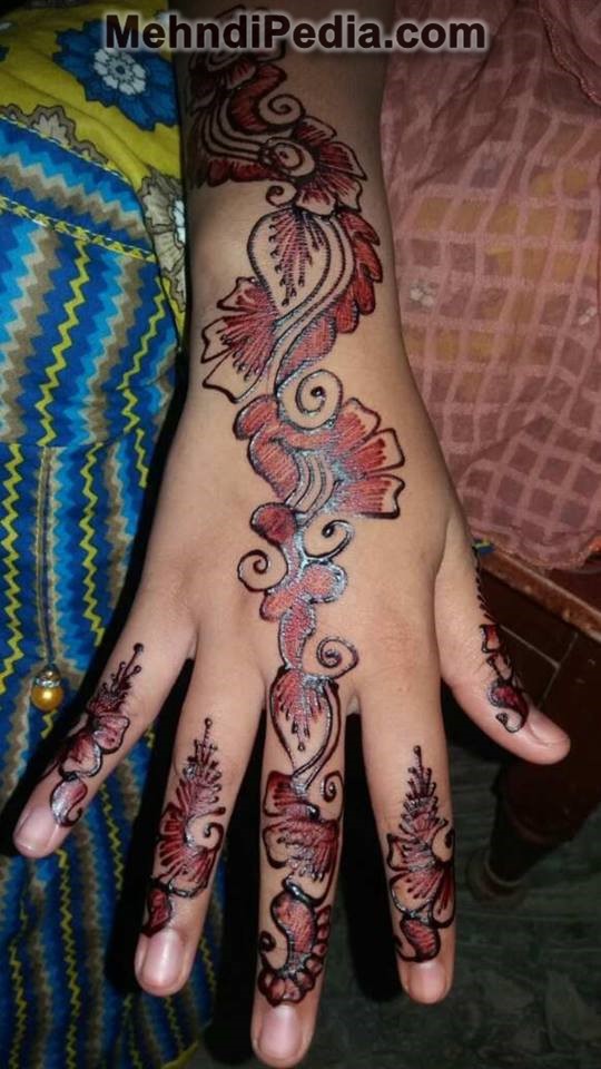 easy and beautiful mehndi designs images