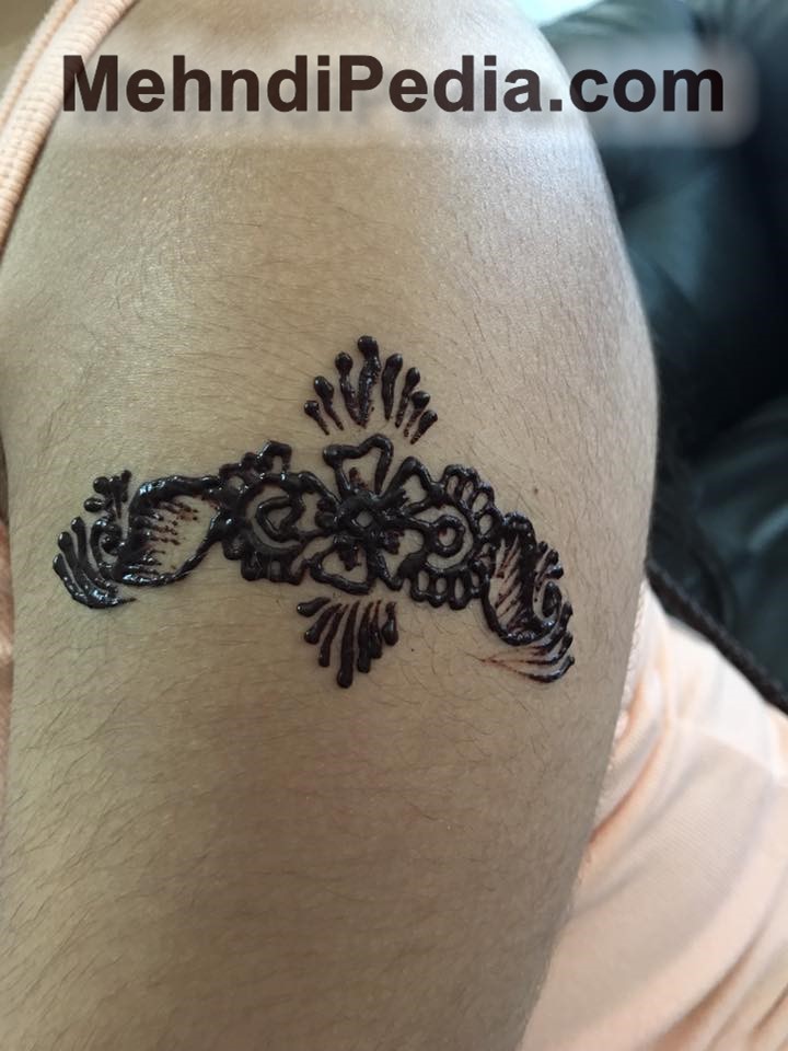 shoulder tattoos mehndi henna desings