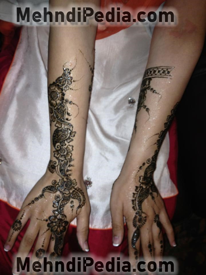 simple and easy arm mehndi designs easy